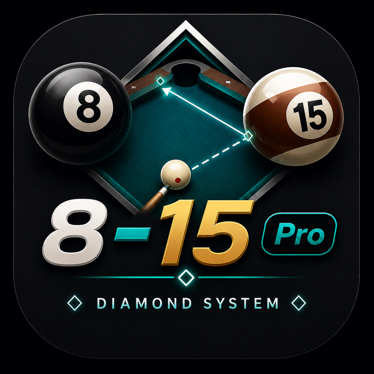 Icona Biliardo 8-15 Pro